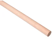 Listwy i profile - Gaff Trade Listewka okrągła bukowa wym 20 mm x 1000 mm - miniaturka - grafika 1