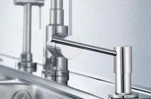 Blanco TORRE Dozownik do płynu CHROM 512593 ( ) PROMO - Mydelniczki i dozowniki mydła - miniaturka - grafika 3