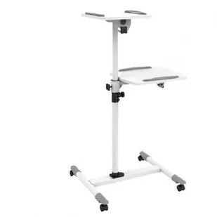 Techly Stolik do projektora mobilny wysoki biały ICA-TB TPM-6 - Uchwyty do telewizora - miniaturka - grafika 2