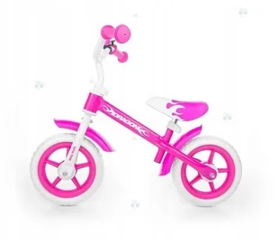 Rowerek Biegowy Dragon Różowy Dziecięcy - Rowerki biegowe - miniaturka - grafika 2
