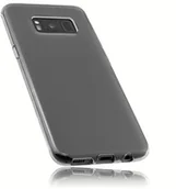 Etui i futerały do telefonów - mumbi etui pokrowiec ochronny na Samsung Galaxy S8 Przezroczyste Czarny 22473 - miniaturka - grafika 1