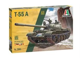 Italeri Model do sklejania Średni czołg T-55A (wersja PL) - Modele do sklejania - miniaturka - grafika 2