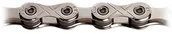Łańcuchy rowerowe - KMC Łańcuch e1 do przerzutki piasty 1/2 x 3/32', wąski, 110 ogniw, srebrny (1 sztuka) (K680) - miniaturka - grafika 1