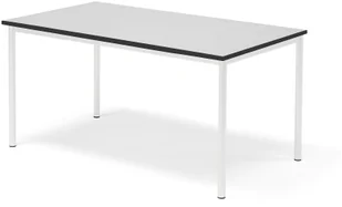 AJ Produkty Stół SONITUS, 1400x800x720 mm, laminat szary, biały - Meble do szkół i przedszkoli AJ Produkty Stół SONITUS, 1400x800x720 mm, laminat szary, biały - Meble do szkół i przedszkoli - miniaturka - grafika 1