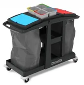 Wózki serwisowe - Numatic EM 4 z SRK21 wózek serwisowy do segregacji odpadów - miniaturka - grafika 1