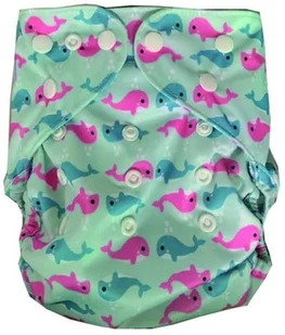 Simed Majtki Mila Diaper z regulacją rozmiaru Delfiny - Otulacze - miniaturka - grafika 2