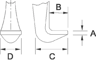 Bahco ramiona zapasowe do ściągacza do łożysk [4532K1] 4532K1 - Narzędzia warsztatowe - miniaturka - grafika 2