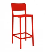 Taborety i hokery - Resol Hoker Lisboa High Stool Red 3900 - miniaturka - grafika 1