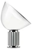 Lampy stojące - Flos Taccia H48,5 aluminium srebrny lampa biurkowa F6604004 - miniaturka - grafika 1