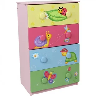 Fantasy Fields F.FIELDS Magic Garden Komoda 4 Szuflady TM0103A - Komody dla dzieci - miniaturka - grafika 4