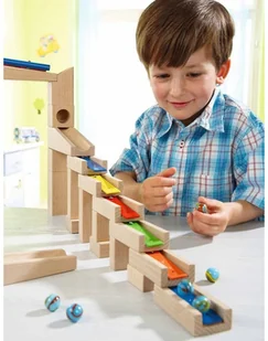 Haba Kulodrom zestaw uzupełniający Melodyjne Bloki, 003399 003399 - Tory, garaże, parkingi - miniaturka - grafika 3