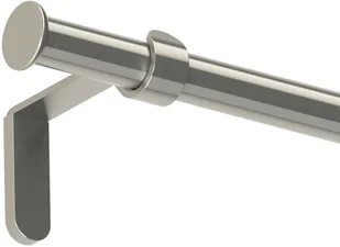 Mardom Karnisz Metalowy Pojedynczy Oslo 19 ef. stali nierdzewnej szerokość: 160cm - Karnisze - miniaturka - grafika 2