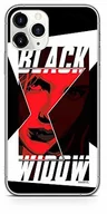 Etui i futerały do telefonów - ERT GROUP Oryginalne i oficjalnie licencjonowane etui Marvel czarne Witwe na telefon komórkowy do iPhone 11 PRO MAX, obudowa, obudowa z tworzywa sztucznego TPU silikon, chroni przed uderzeniami i zarysowaniami MPCBWIDOW723 - miniaturka - grafika 1