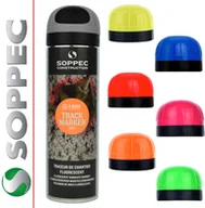Farby i lakiery w sprayu - Soppec Farba geodezyjna 500ml TRACK MARKER różne kolory - miniaturka - grafika 1