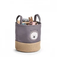 Pudła i pojemniki do przechowywania - Zeller ZELLER BUNNY KOSZ DO PRZECHOWYWANIA 25 X 25 CM SZARY - miniaturka - grafika 1