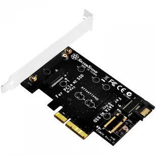 Silverstone ECM20 SST-ECM20 konwerter PCI-E x4 na M.2 M key i M.2 B key 71086 - Adaptery i przejściówki - miniaturka - grafika 6