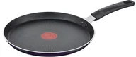 Patelnie - Tefal Patelnia w kolorze szaro-czarnym do naleśników - 25 cm - miniaturka - grafika 1
