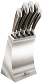 Noże kuchenne - Berlingerhaus 6 częściowy zestaw wysokiej jakości noży kuchennych na stojaku z kolekcji Carbon Metallic Line - miniaturka - grafika 1