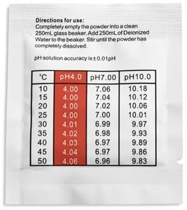 TROTEC Proszek kalibracyjny do mierników pH - pH 4.00 - Inne urządzenia pomiarowe - miniaturka - grafika 2