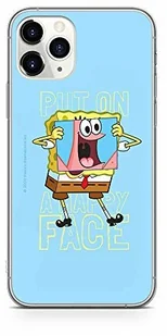 ERT GROUP Oryginalne i oficjalnie licencjonowane etui na telefon komórkowy Spongebob do iPhone 11 Pro MAX, etui, pokrowiec, etui z tworzywa sztucznego TPU i silikonu chroni przed uderzeniami i zarysowaniami NPCSBOB5423 - Etui i futerały do telefonów - miniaturka - grafika 3