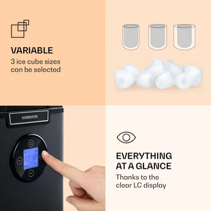 Klarstein ICE11-Icemeister2G-B - Kostkarki do lodu - miniaturka - grafika 3