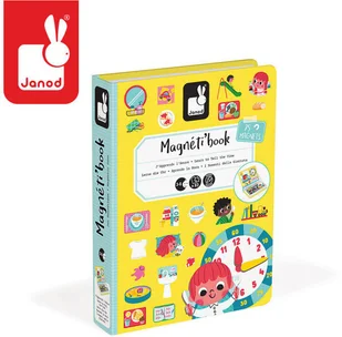 Janod Magnetyczna układanka Uczę się zegarka - Układanki dla dzieci - miniaturka - grafika 23