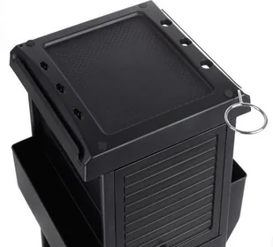 Barbiero Pomocnik fryzjerski z żaluzją NG-ST006 Czarny NG-ST006 - Meble fryzjerskie - miniaturka - grafika 5