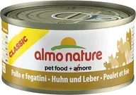 Mokra karma dla kotów - Almo Nature Kurczak i wątróbka puszka 70g - miniaturka - grafika 1