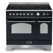 Kuchenki elektryczne - Lofra DolceVita 90 Nero Matt RNMD96MFTE/5I/Chrome - miniaturka - grafika 1