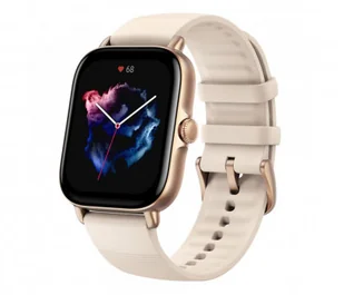 Amazfit GTS 3 Ivory White Beżowy - Smartwatch Amazfit GTS 3 Ivory White Beżowy - Smartwatch - miniaturka - grafika 2