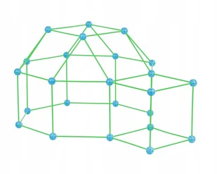 Zwariowany Namiot świecący w ciemności - Namioty i tipi dla dzieci - miniaturka - grafika 5