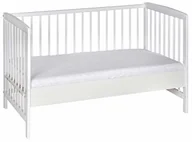 Łóżeczka i kojce - Schardt Stolik pomocniczy łóżko Micky 60 x 120 cm  biały - miniaturka - grafika 1