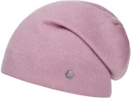 Czapki damskie - Merino Czapka Beanie Fine Long by Lierys, różowy, One Size - miniaturka - grafika 1