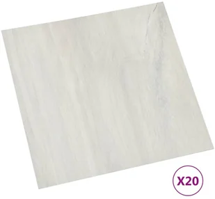 VidaXL Lumarko Samoprzylepne panele podłogowe, 20 szt., PVC, 1,86 m, kremowe! 330147 VidaXL - Panele podłogowe - miniaturka - grafika 2