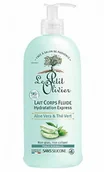 Balsamy i kremy do ciała - Le Petit Olivier Nawilżającymleczko do ciała Aloe Vera i zielona herbata Body Lotion) ) 250 ml - miniaturka - grafika 1
