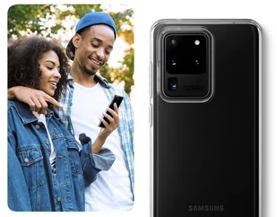 Spigen LIQUID CRYSTAL etui na Samsung Galaxy S20 Ultra CRYSTAL CLEAR - Etui i futerały do telefonów - miniaturka - grafika 4