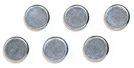 Magnesy - Franken Franken GmbH HMS13 silny magnes średnica (10 mm, siła przyczepności 1000 g) 6 sztuk, chrom HMS13 - miniaturka - grafika 1