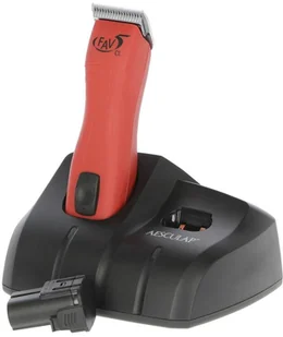 AESCULAP AESCULAP Maszynka do strzyżenia Aesculap FAV5 CL z 2 akumulatorami czerwona GT306 - Maszynki i nożyczki dla psów - miniaturka - grafika 2