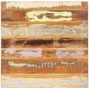 vidaXL Lumarko Kwadratowy blat do stołu, 70x70 cm, 15-16 mm, drewno z odzysku 286048 - Meble modułowe i akcesoria - miniaturka - grafika 3