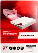 Etykiety samoprzylepne i bloki etykiet - Emerson Etykiety uniwersalne 66x33.8/24 białe (100) - miniaturka - grafika 1
