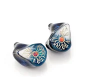 Słuchawki - KINERA IDUN 2.0 GOLDEN czarno-niebieskie - miniaturka - grafika 1