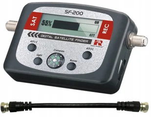 Cyfrowy Miernik Sygnału Satelitarnego Finder SF200 - Akcesoria TV-SAT - miniaturka - grafika 4
