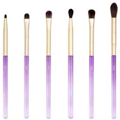 Pędzle do makijażu - NABLA Amethyst Detail Eye Brush Set - Zestaw pędzli do makijażu oczu - miniaturka - grafika 1