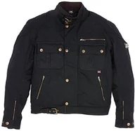 Kurtki męskie - Bores Wosk do bores Trophy Pro 1 Classic kurtka czarna męska kurtka tekstylnym, czarna, rozmiar L 020-0001L - miniaturka - grafika 1