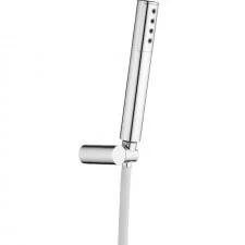 Laveo Pretto Zestaw prysznicowy punktowy chrom NLP00AD - Zestawy prysznicowe - miniaturka - grafika 5