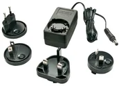 Złącza, przejściówki, adaptery - Lindy 73807 Przejściówka zasilania 5,5/2,5mm wyposażona w międzynarodowe wtyki 12VDC 1,25A LY-73807 - miniaturka - grafika 1