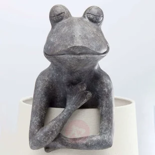 KARE Animal Frog lampa stołowa szara - Lampy stojące - miniaturka - grafika 5
