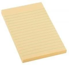 D.rect Notes samoprzylepny 98x150mm w linie - Artykuły biurowe - miniaturka - grafika 2