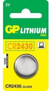 GP LITHIUM BUTTON CELL CR2430 CR2430 1-P - Baterie i akcesoria - miniaturka - grafika 2