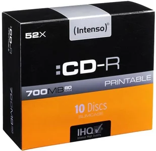 Intenso CD-R 52x SC 700MB Pr. 10 - 1801622 - Nośniki danych Intenso CD-R 52x SC 700MB Pr. 10 - 1801622 - Nośniki danych - miniaturka - grafika 2